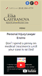 Mobile Screenshot of injurylawyerencino.com